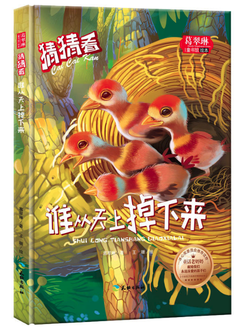 石家莊圖書批發(fā)市場(chǎng)推薦讀物-《猜猜看-誰從天上掉下來》